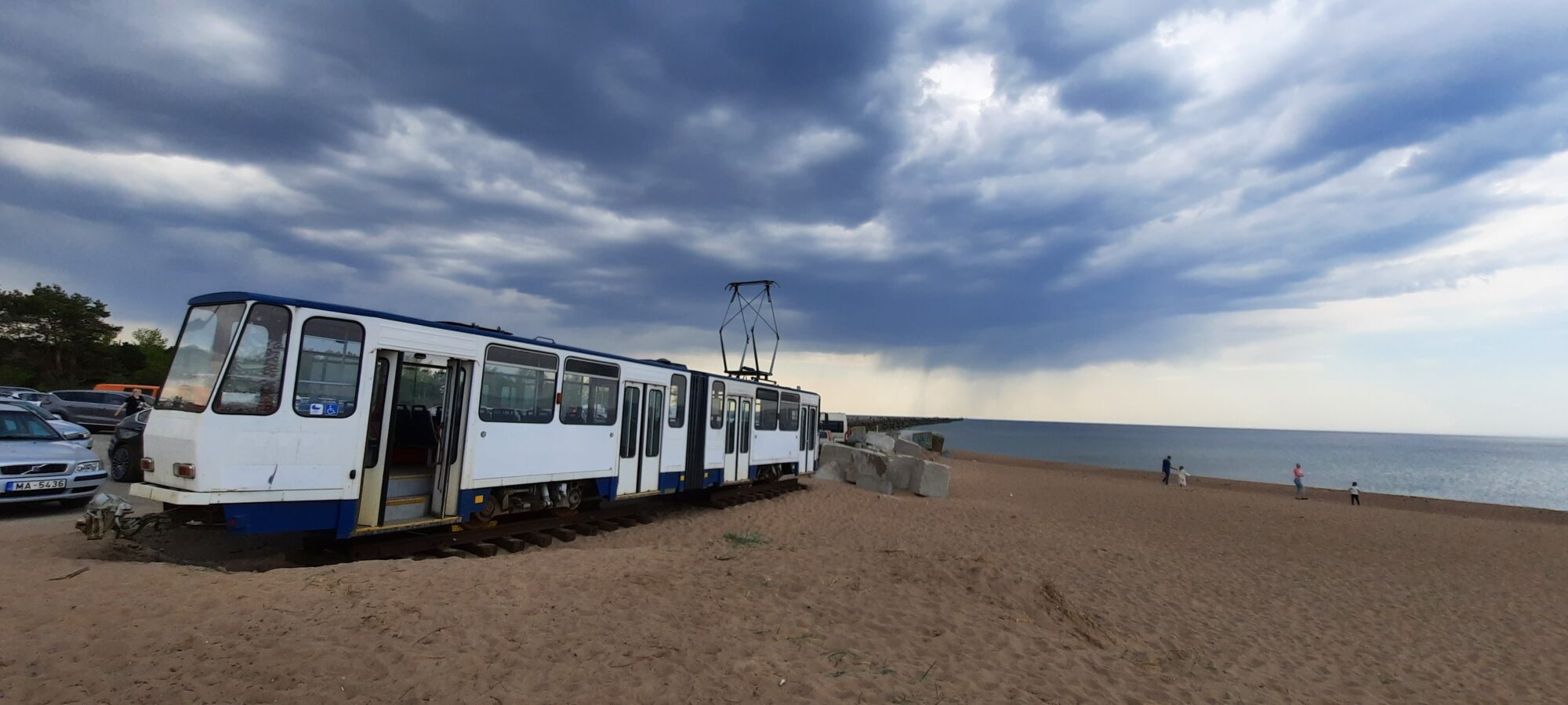 Top  jaunas pasākumu vietas, arī tramvajs pie mola