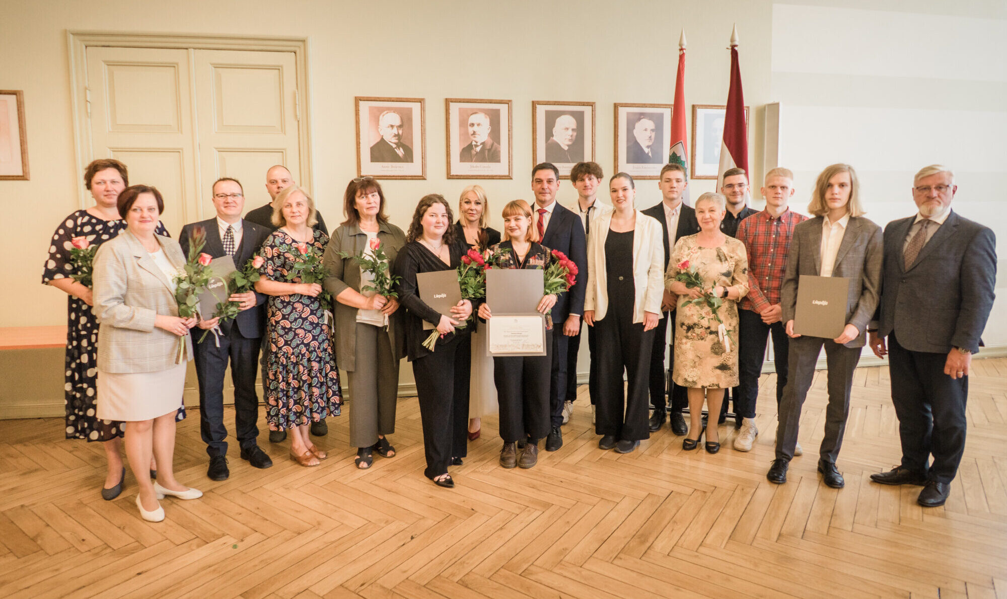 Liepājas pašvaldība godina jauno profesionāļu meistarības konkursa “SkillsLatvia 2023” laureātus