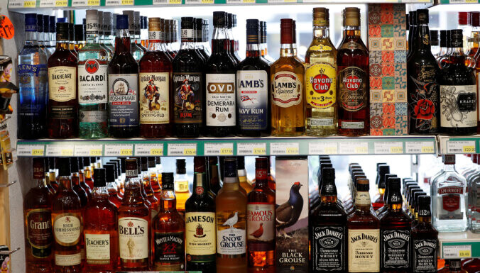 No Latvijas piecos mēnešos izvests par 34,3% vairāk alkoholisko dzērienu