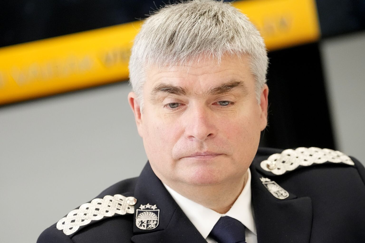 Grišinu apstiprina Nodokļu un muitas policijas priekšnieka amatā