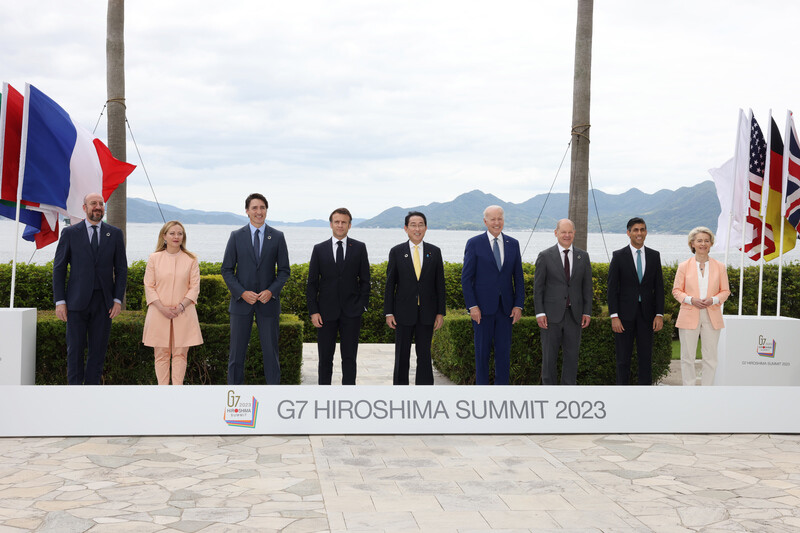 Saistībā ar postošajiem plūdiem Itālijā Džordža Meloni agrāk dosies prom no G7 samita