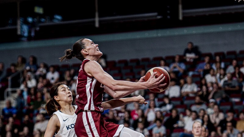 Latvijas basketbolistes ar pārliecinošu uzvaru pārbaudes spēlē revanšējas Dienvidkorejai par iepriekšējiem zaudējumiem