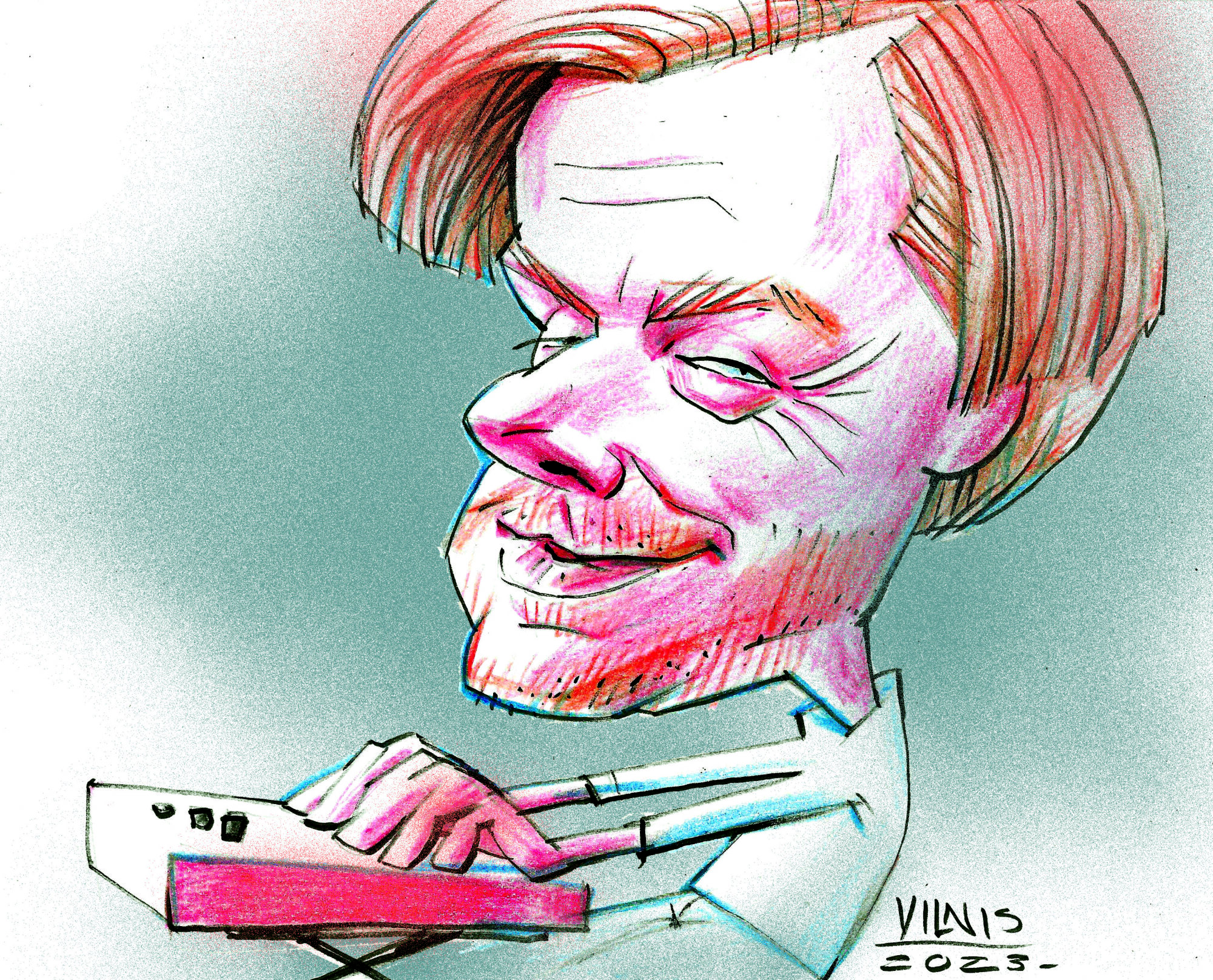 Komponists un pianists Jānis Strazds svētkus svin uz skatuves