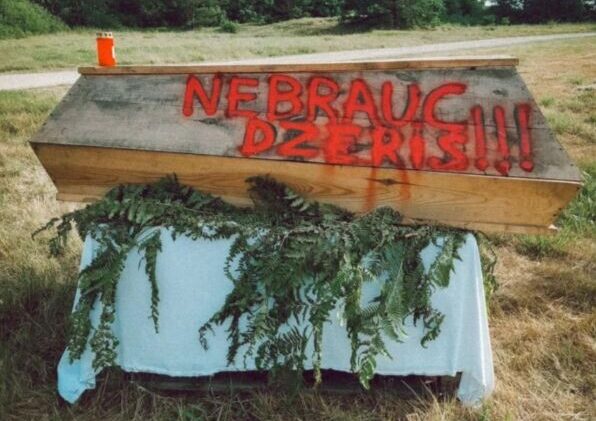Atturēts no braukšanas “lopā”, sadauza savu auto ar grilu