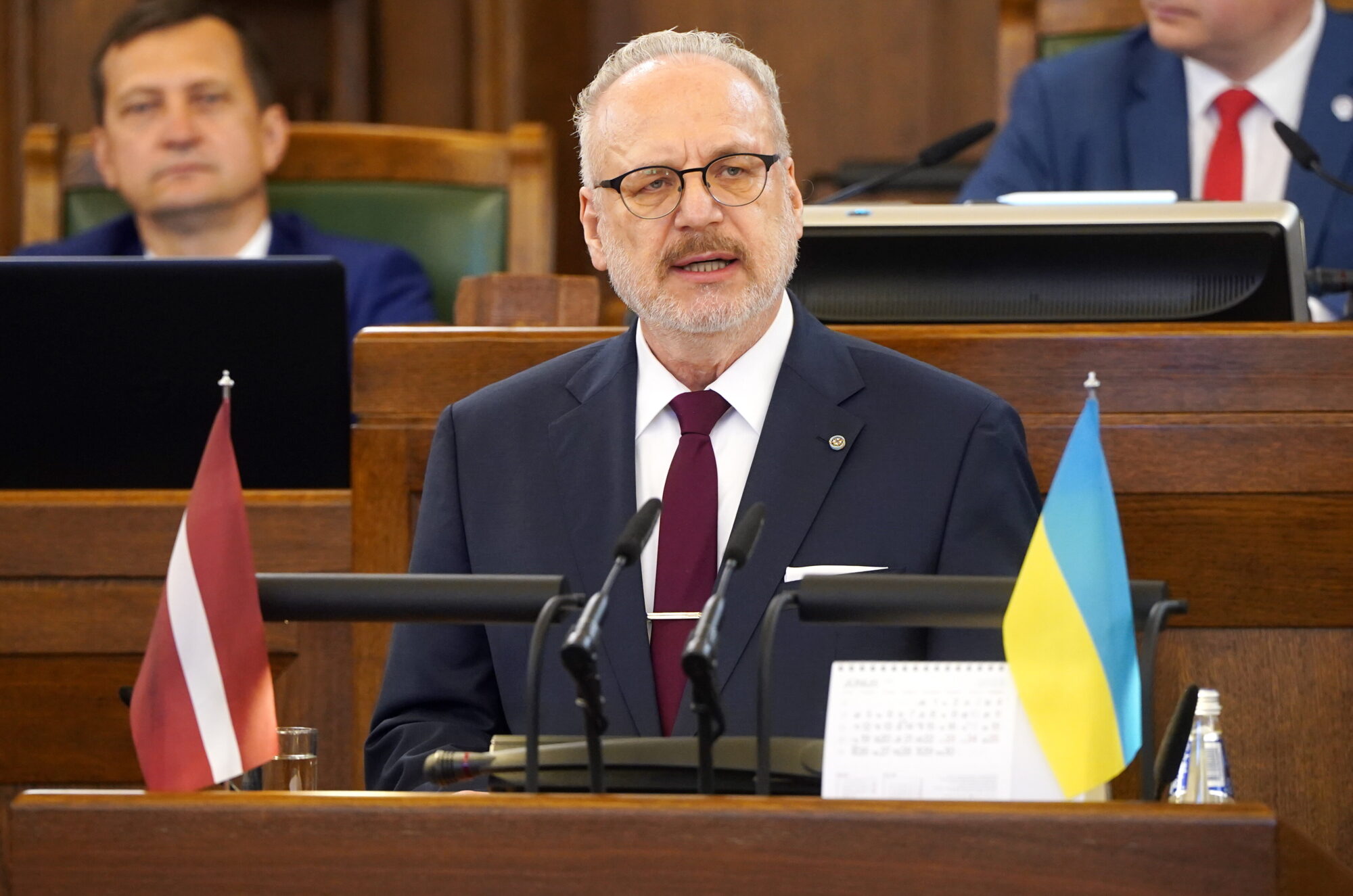 Valsts prezidents: Krievija apdraud Latviju vairāk nekā pirms četriem gadiem