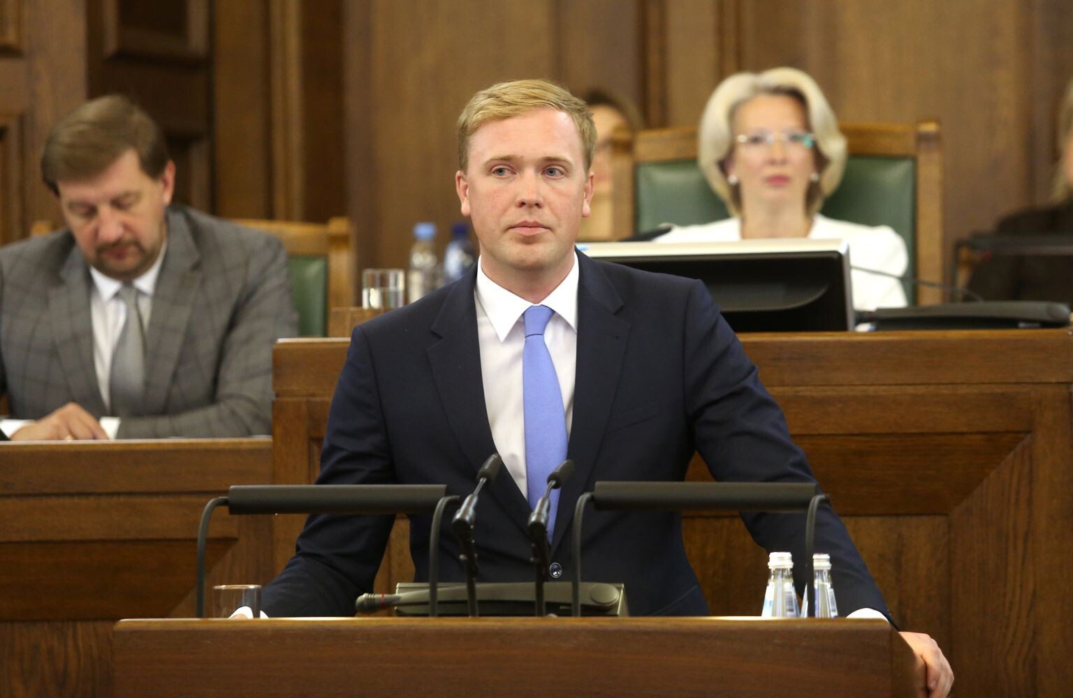 Pārliecinoši aktīvākie debatētāji Saeimā – opozīcijas deputāti