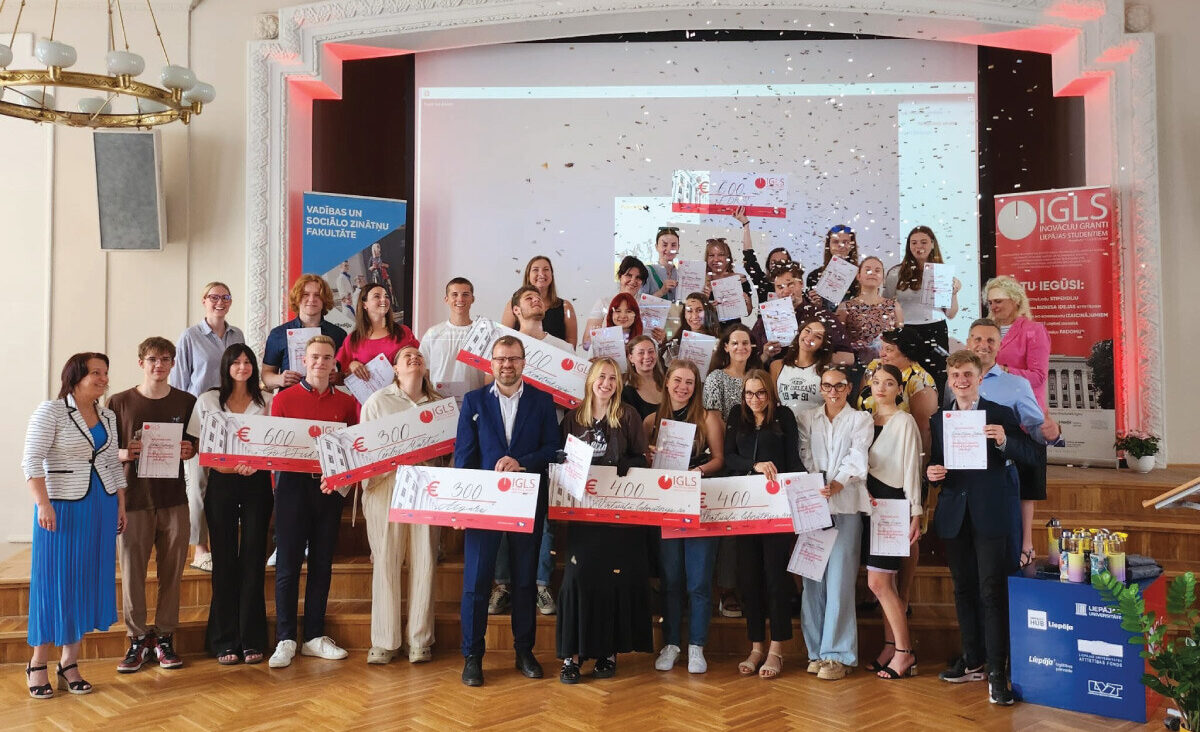 Projekta IGLS jaunieši prezentē četru mēnešu laikā padarīto