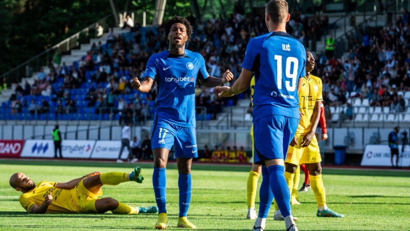 RFS futbolisti otrajā puslaikā salauž “Makedonija” pretestību un turpina Konferences līgas kvalifikāciju