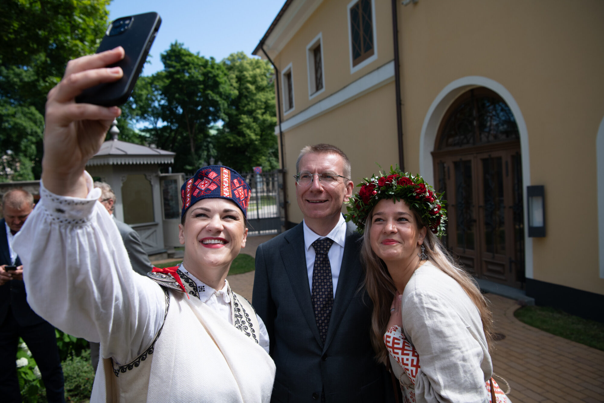 Uz pieņemšanu pie Valsts prezidenta