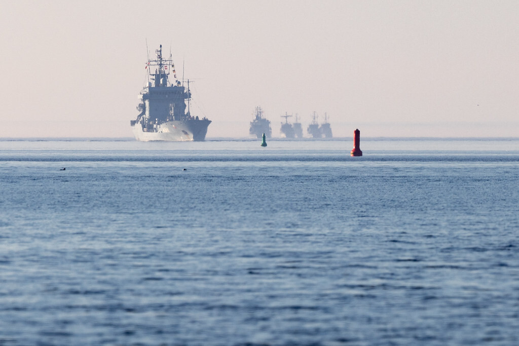 Mācībās “Baltron Squadex 2023” veicina Baltijas valstu jūras spēku militāro sadarbību