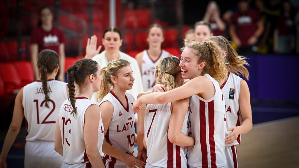 U-20 basketbolistes sasniedz Eiropas čempionāta ceturtdaļfinālu