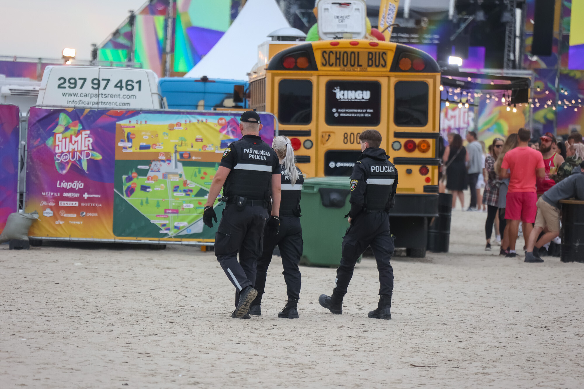 Policija sākusi vairākus administratīvos procesus par narkotisko vielu lietošanu un glabāšanu “Summer Sound” laikā