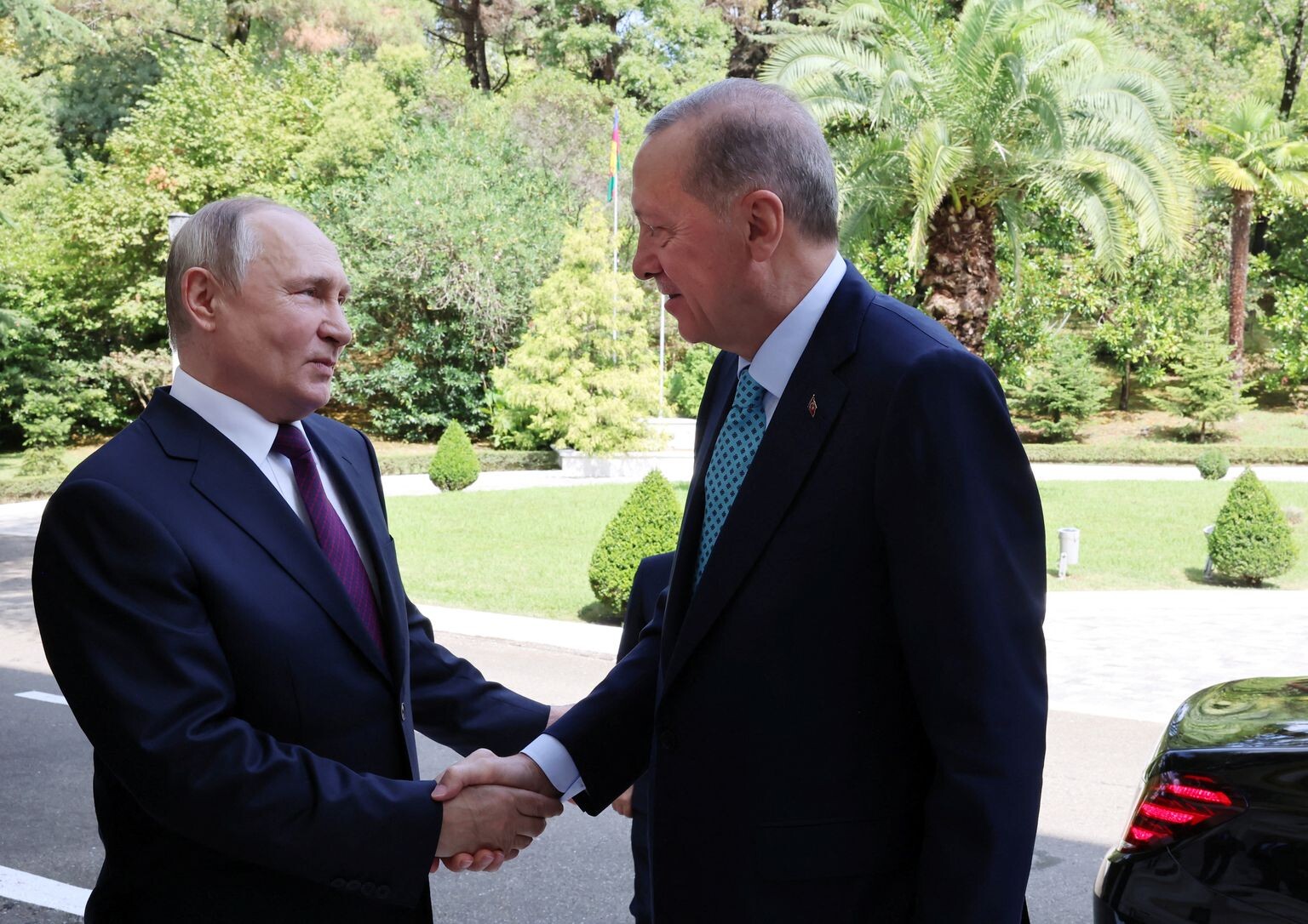 Sočos noris Putina un Erdogana sarunas