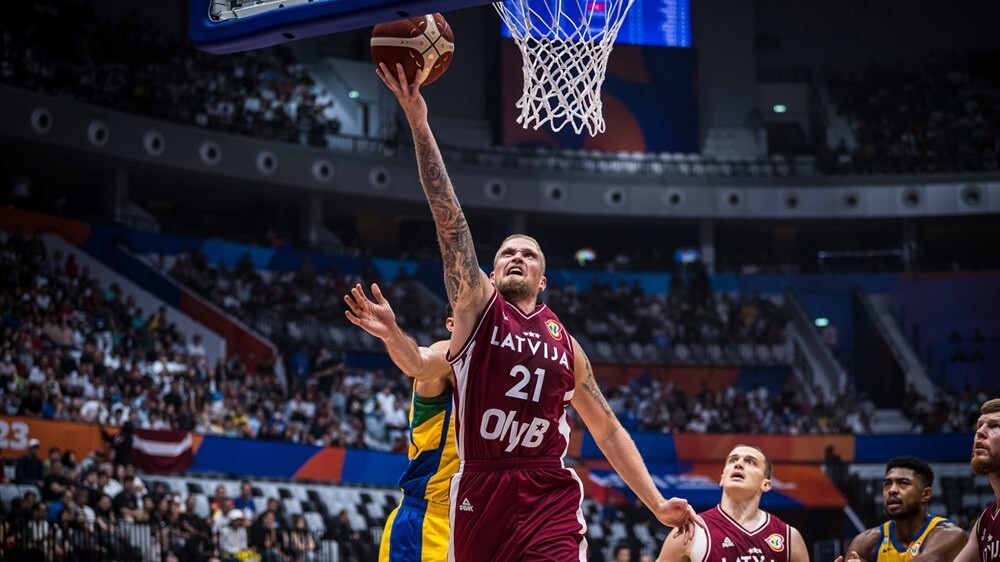 Latvijas basketbolisti iekļūst Pasaules kausa ceturtdaļfinālā