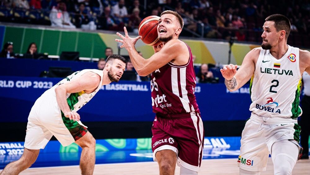 Latvijas basketbolistiem 5. vieta Pasaules kausā. Žagaram rezultatīvo piespēļu rekords