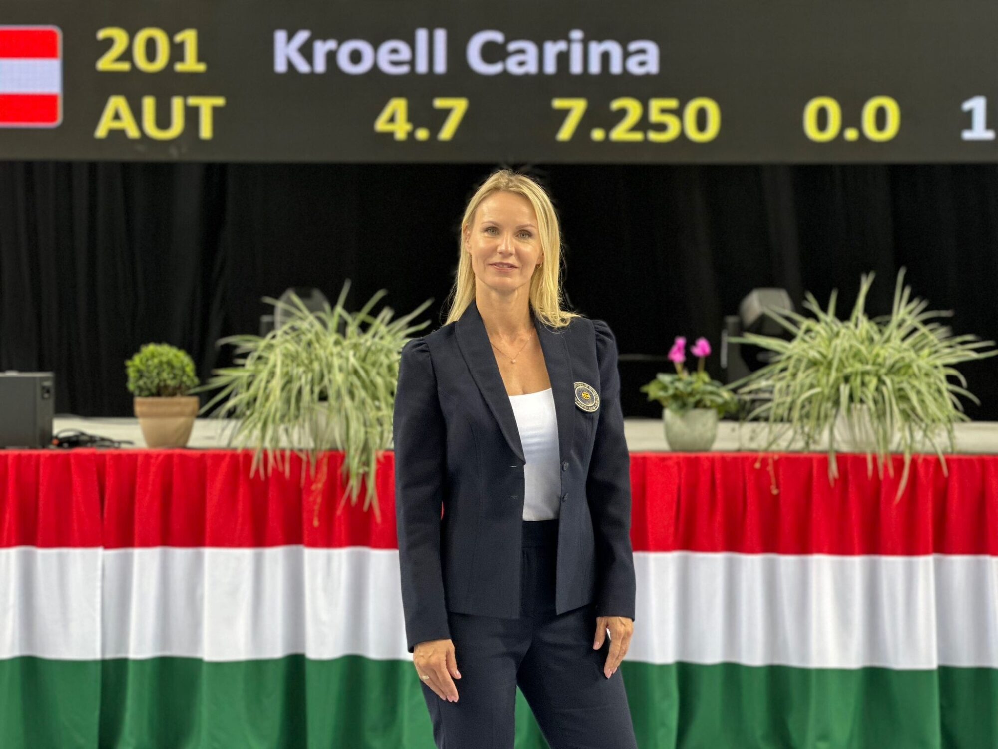 Starptautiskās kategorijas sporta vingrošanas tiesnese Vita Bedrakova – viena no četrām Latvijā