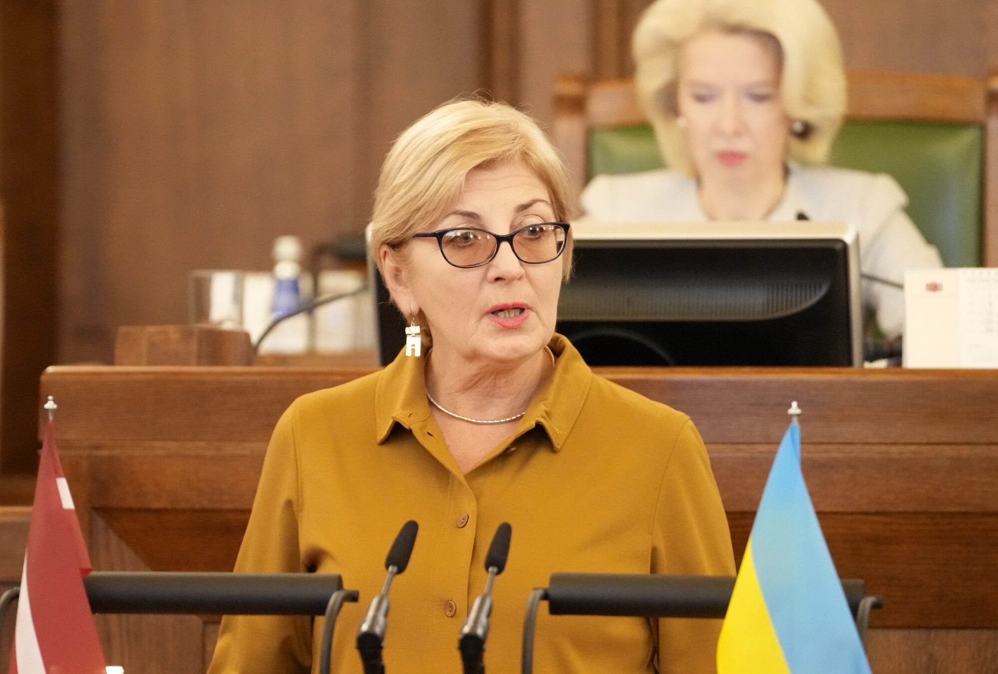 Skaidrīte Ābrama rosina ētikas kodeksa pārkāpuma lietu pret Smiltēnu par celtu neslavu un nomelnošanu