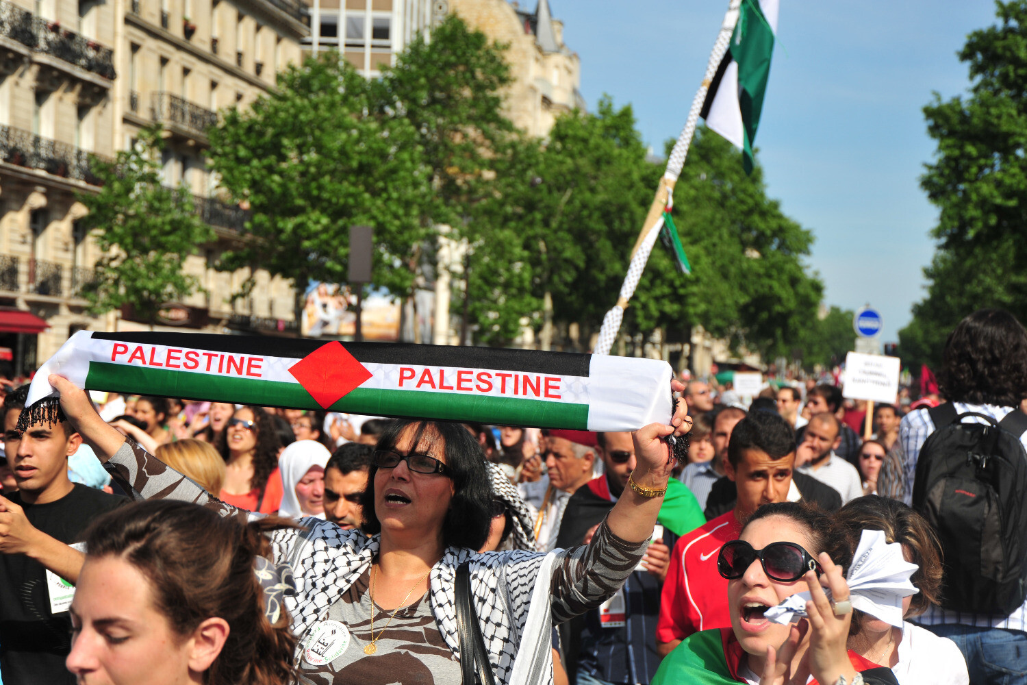 Francija aizliedz palestīniešus atbalstošas demonstrācijas