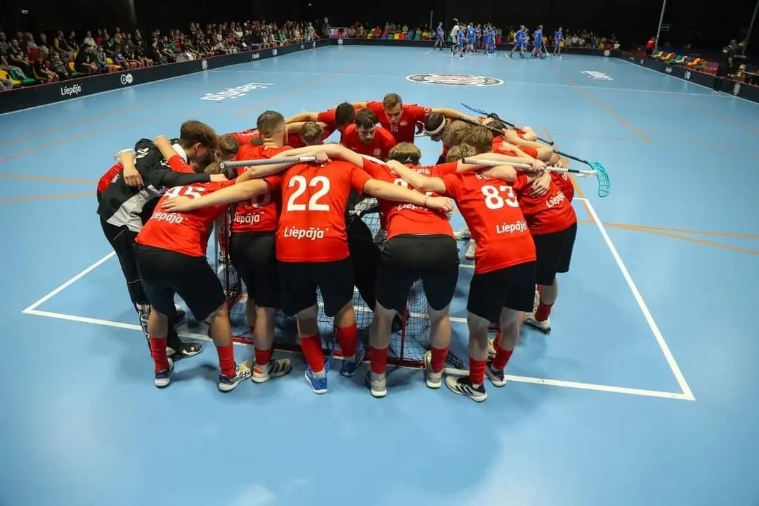 Liepājniekiem pirmā, grobiņniekiem ceturtā uzvara florbola čempionāta 1. līgā