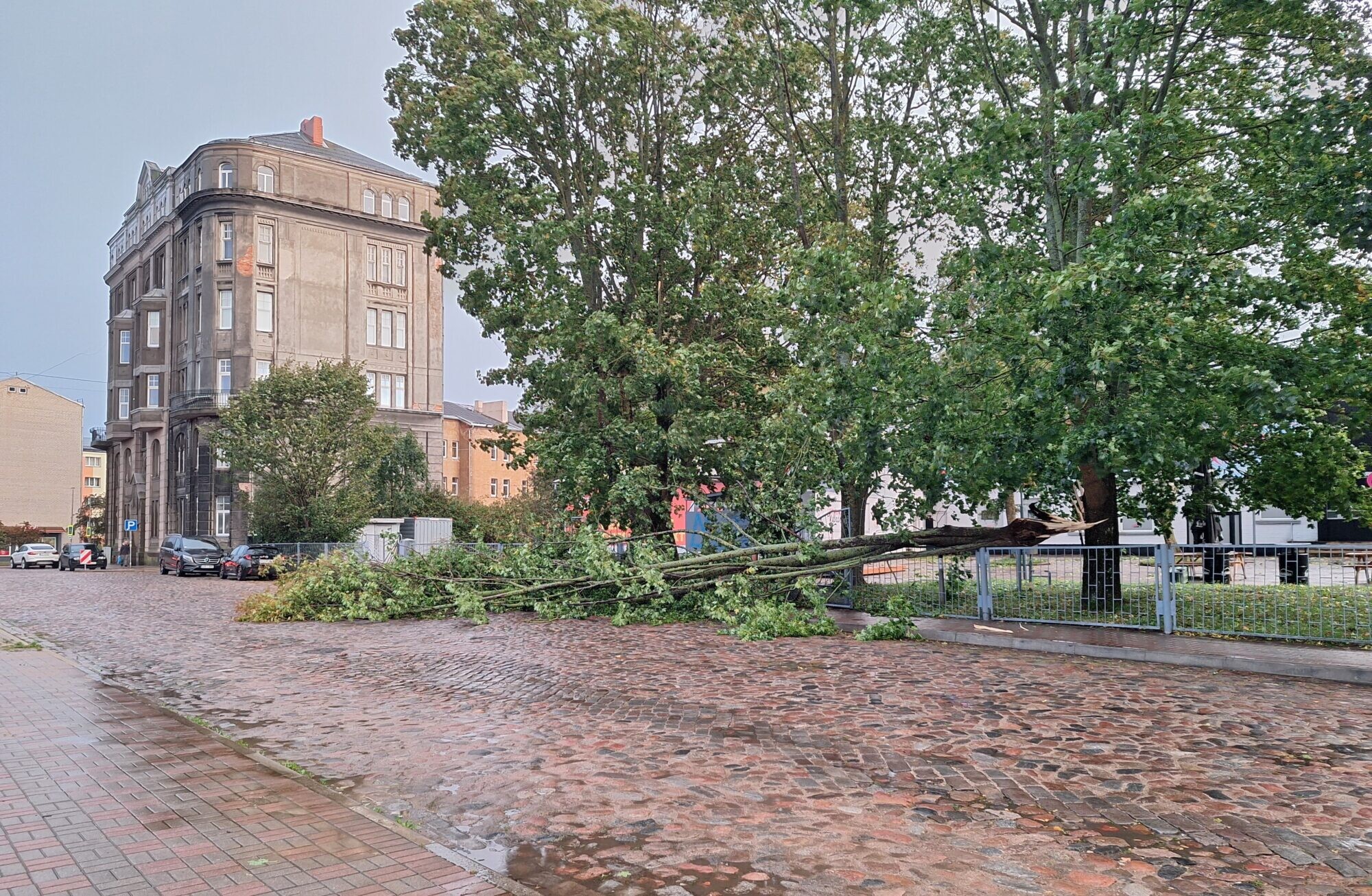 Svētdienas vakarā gaidāms pērkona negaiss ar stiprām lietusgāzēm