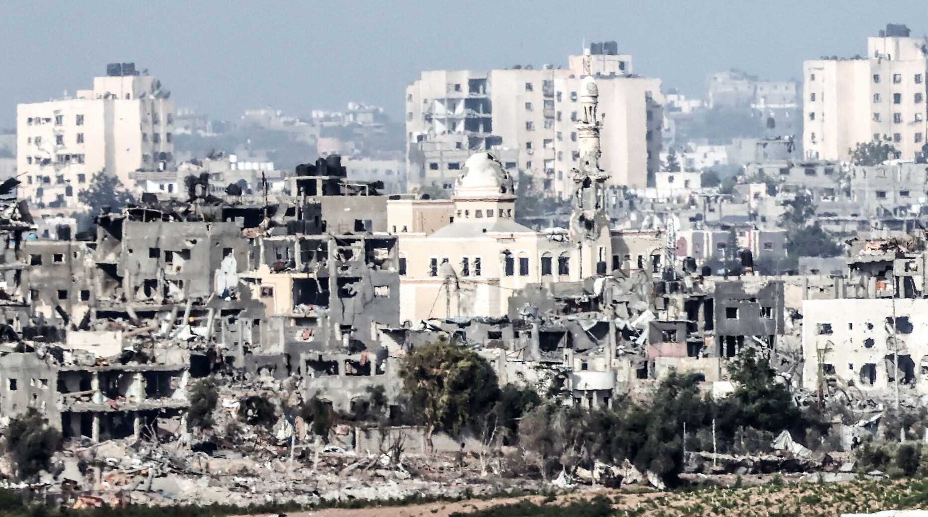50 000 palestīniešu aizbēg no Gazas joslas ziemeļiem uz dienvidiem