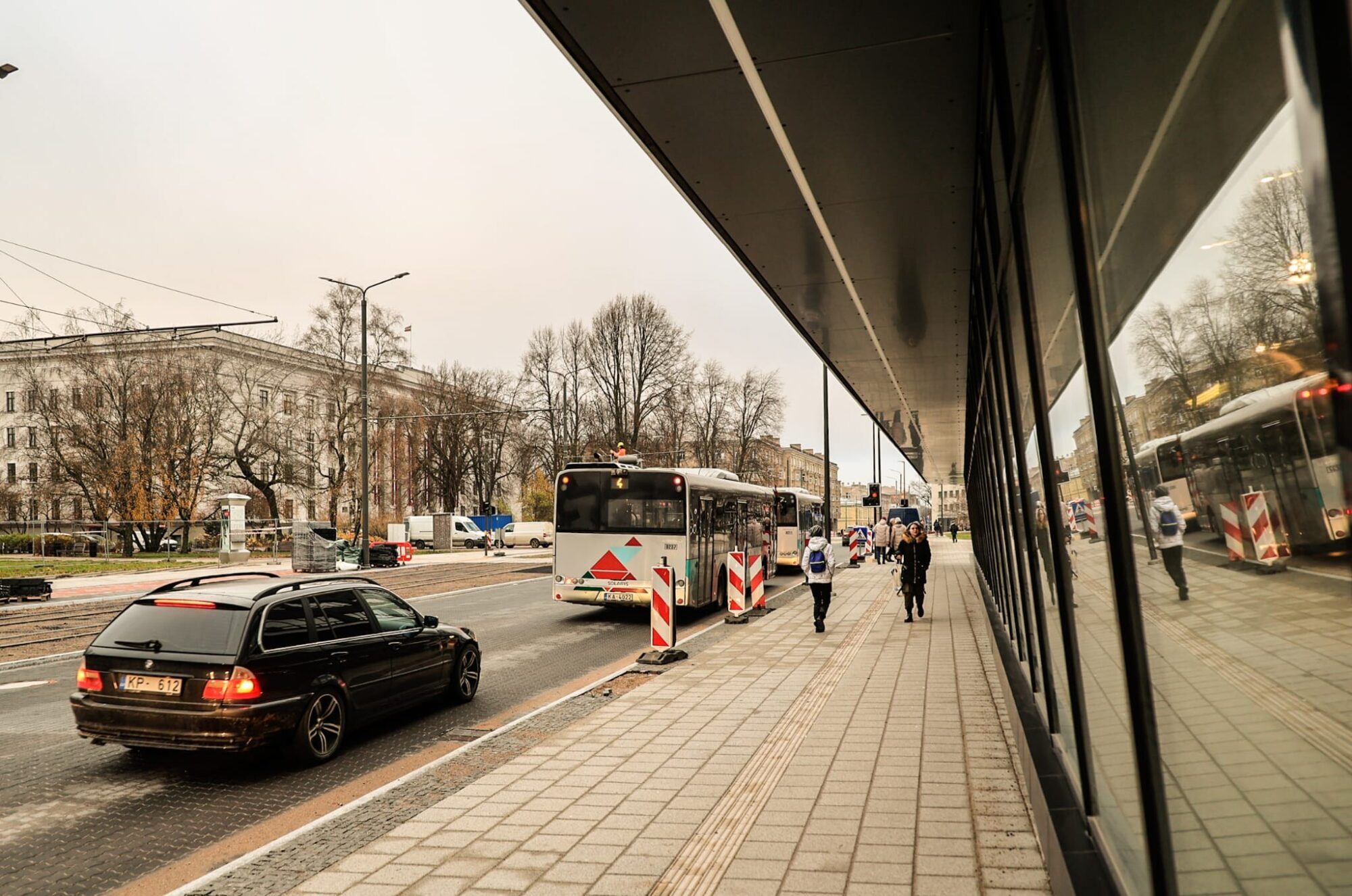 Satiksmei atver Lielo ielu un tās krustojumus