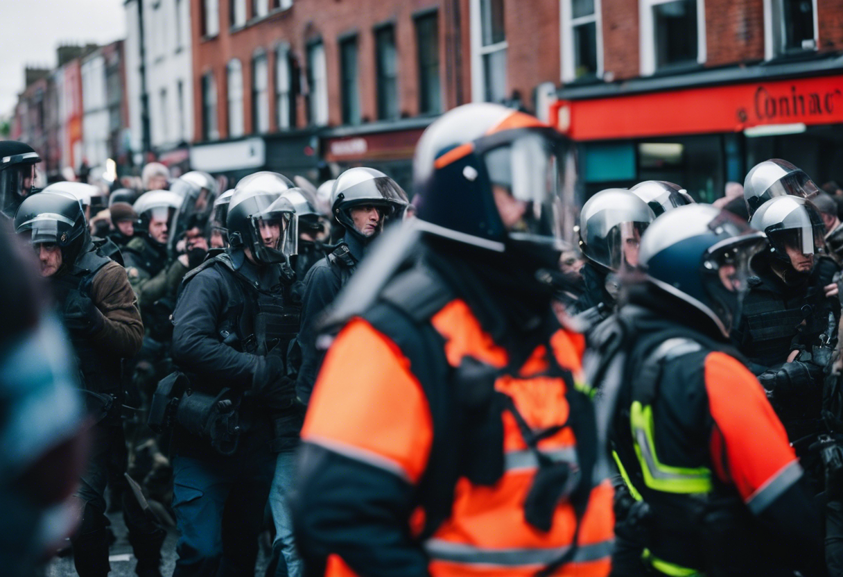 Īrijas policija ar pastiprinātu klātbūtni novērš nekārtību atkārtošanos Dublinā