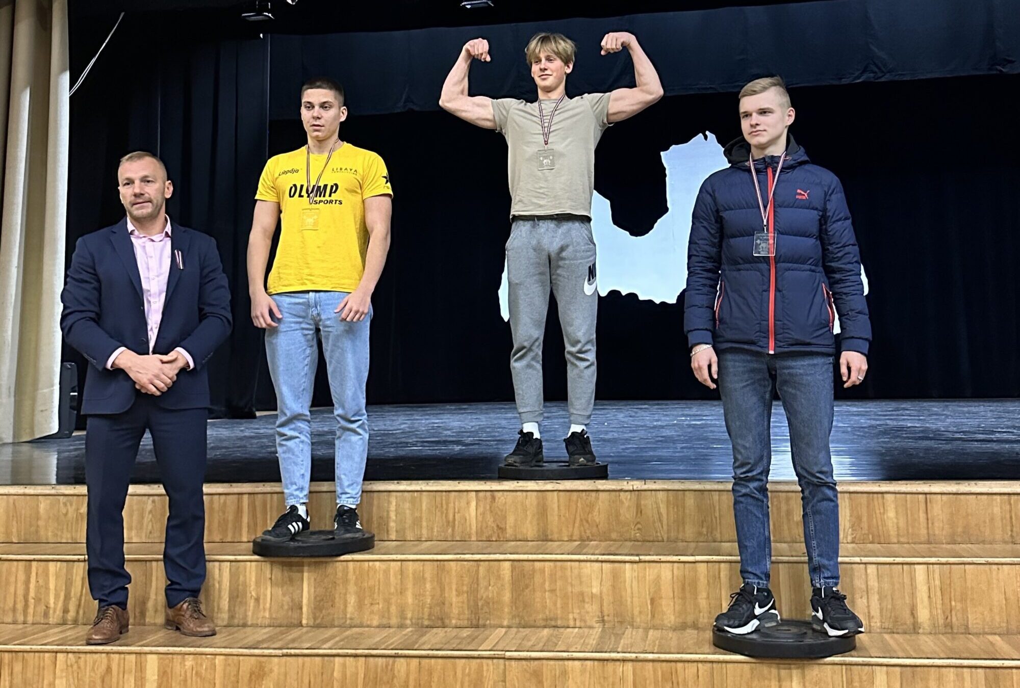 Liepājas komandai “Libava Powerlifting” 4. vieta Latvijas Kausā spiešanā guļus