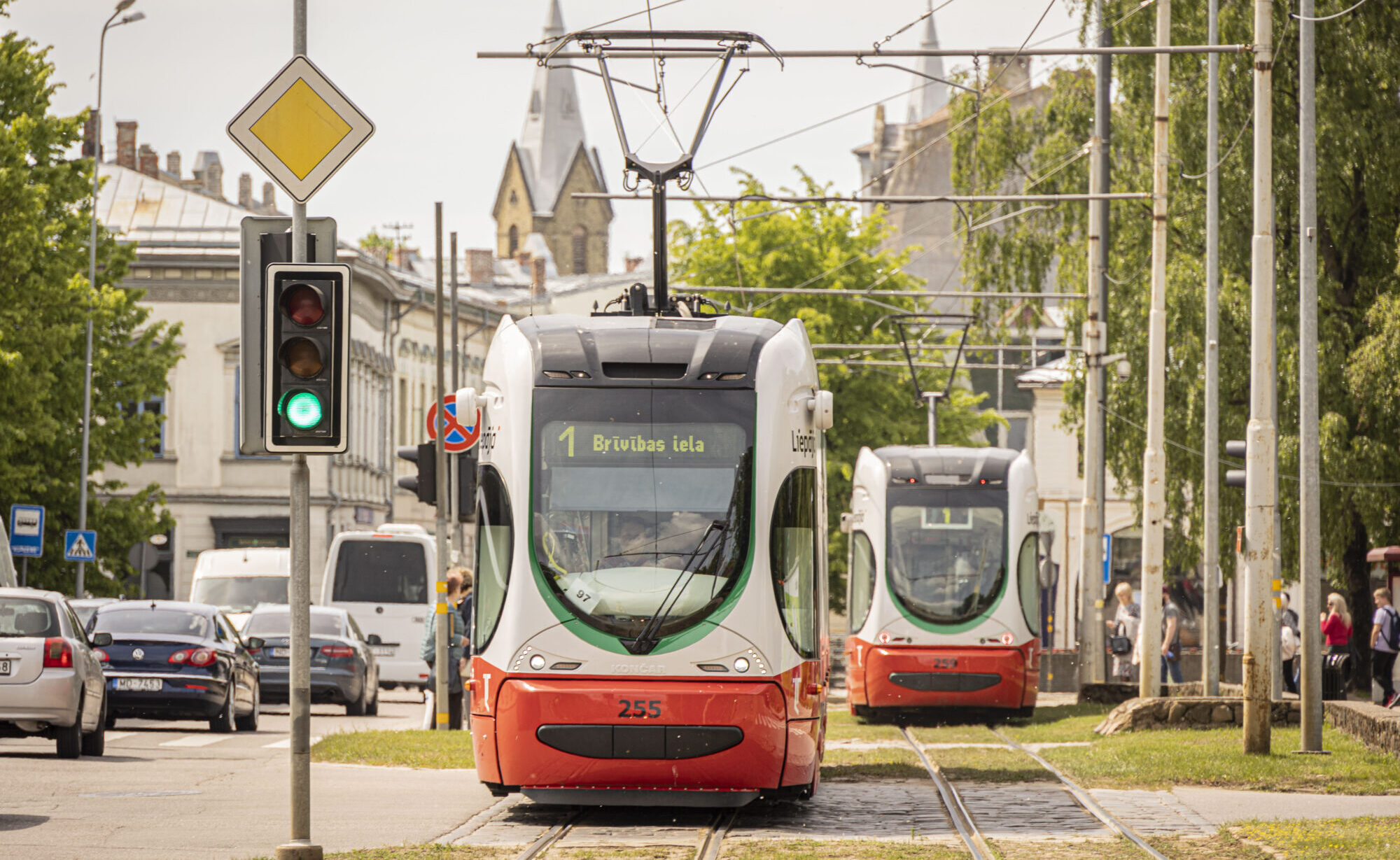 Jaunā tramvaja pietura no sestdienas atradīsies iepretim Rožu laukumam