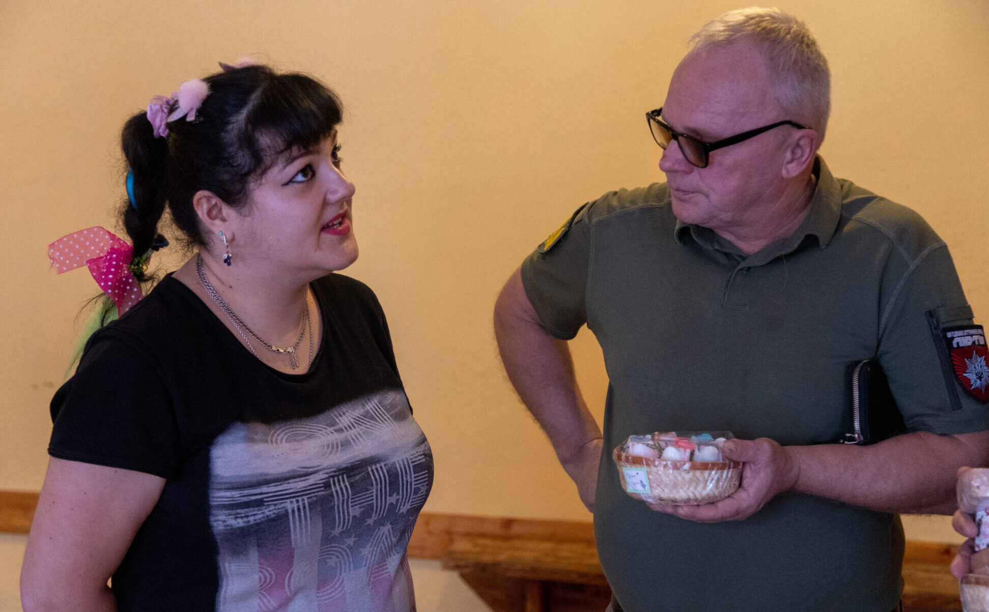 Vaiņodes ukrainietes laika trūkums un skumjas pēc mājām
