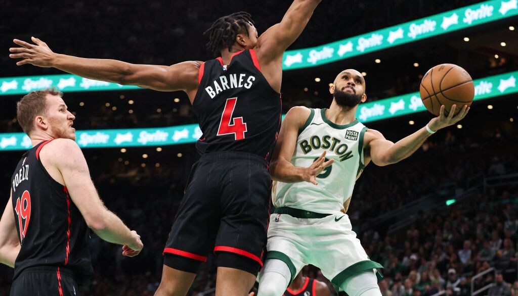 “Celtics” bez Porziņģa izcīna uzvaru NBA spēlē