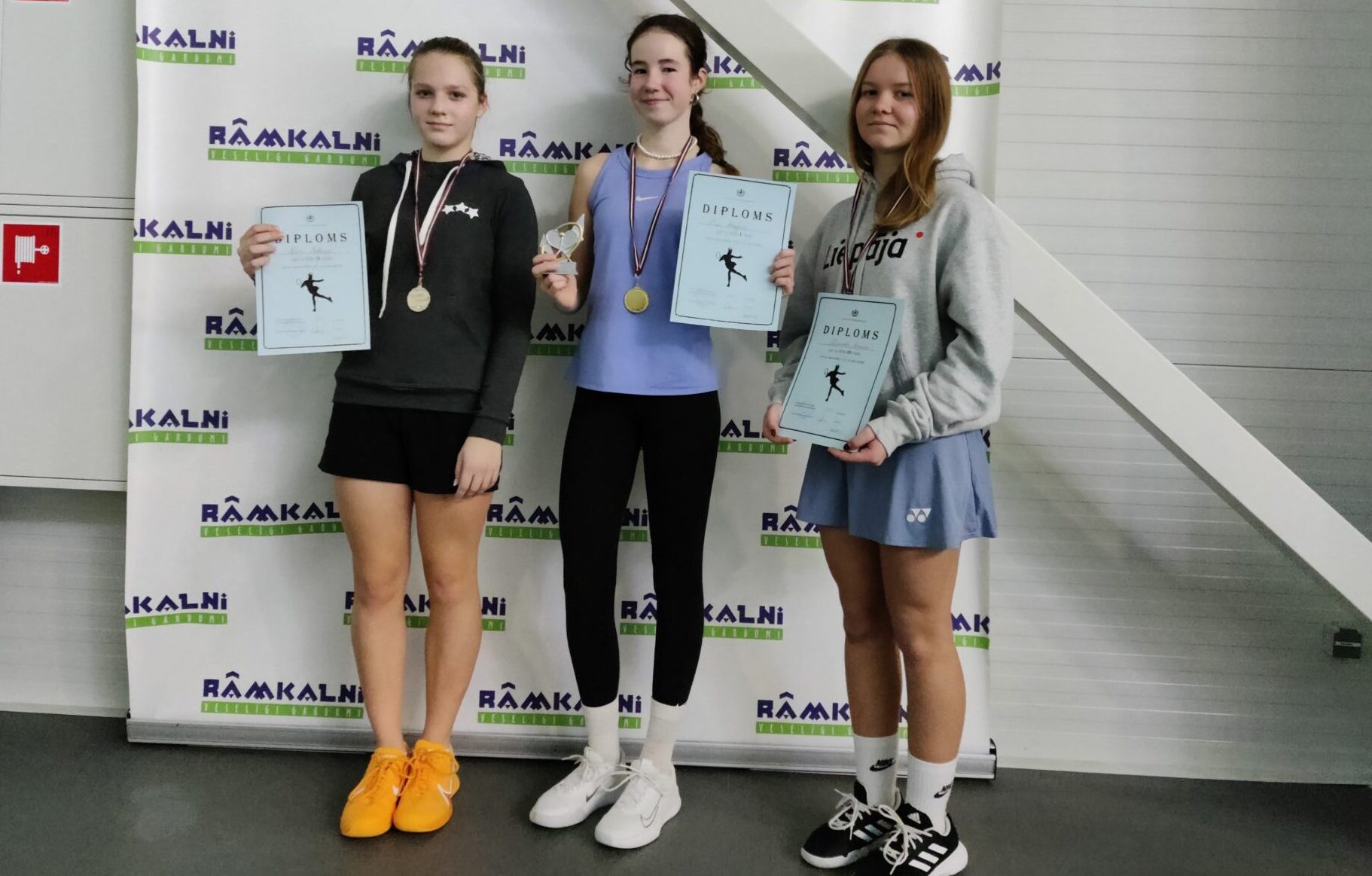 Tenisiste Jeļizavete Rižkova izcīna 3. vietu