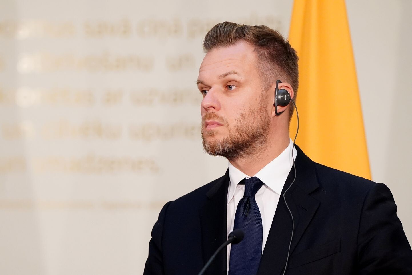 Lietuvas ārlietu ministrs Gabrieļus Landsberģis: Krievija pēc Ukrainas var uzbrukt arī Baltijai