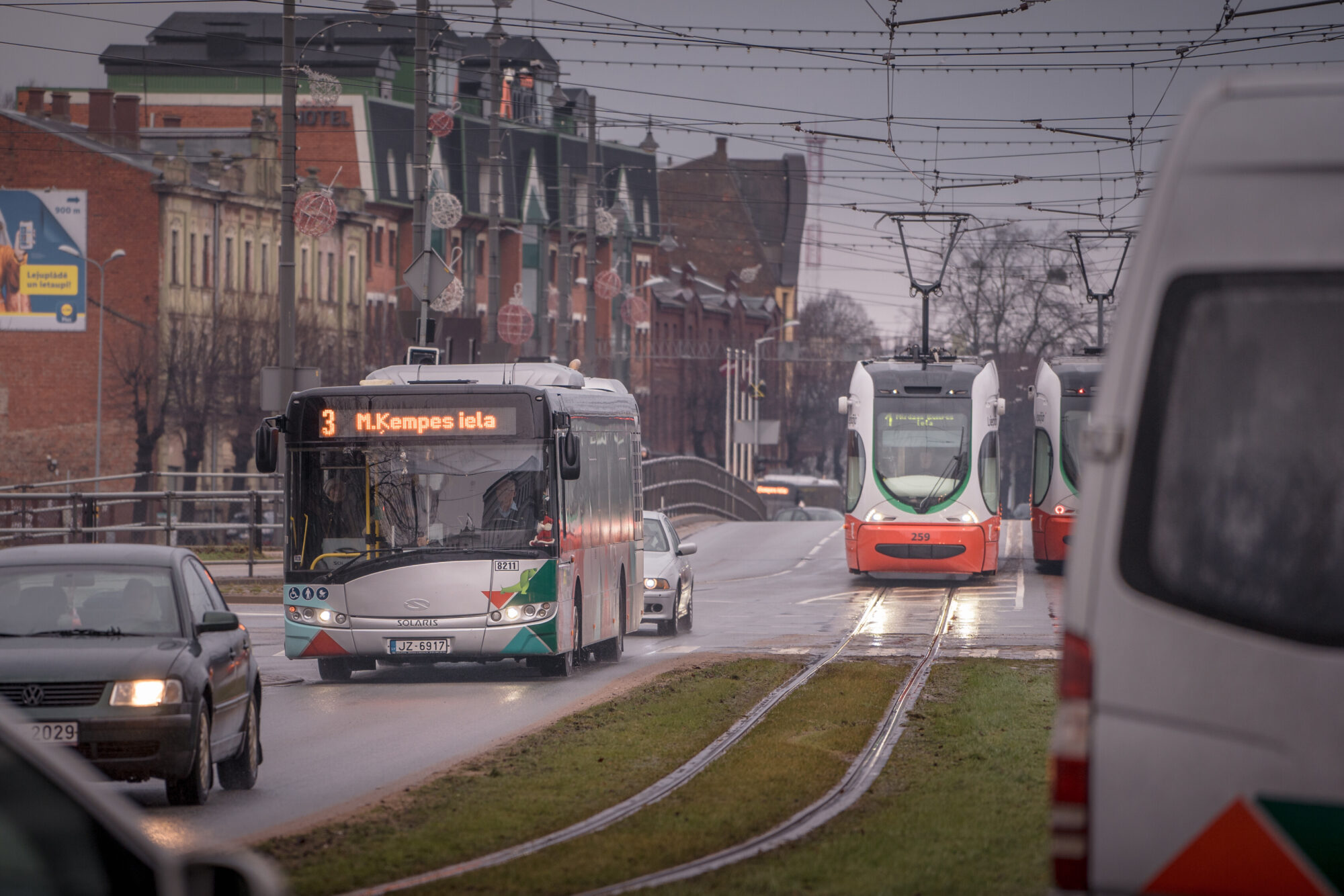 Pērn Liepājas sabiedriskajā transportā pārvadāti 10,8 miljoni pasažieri