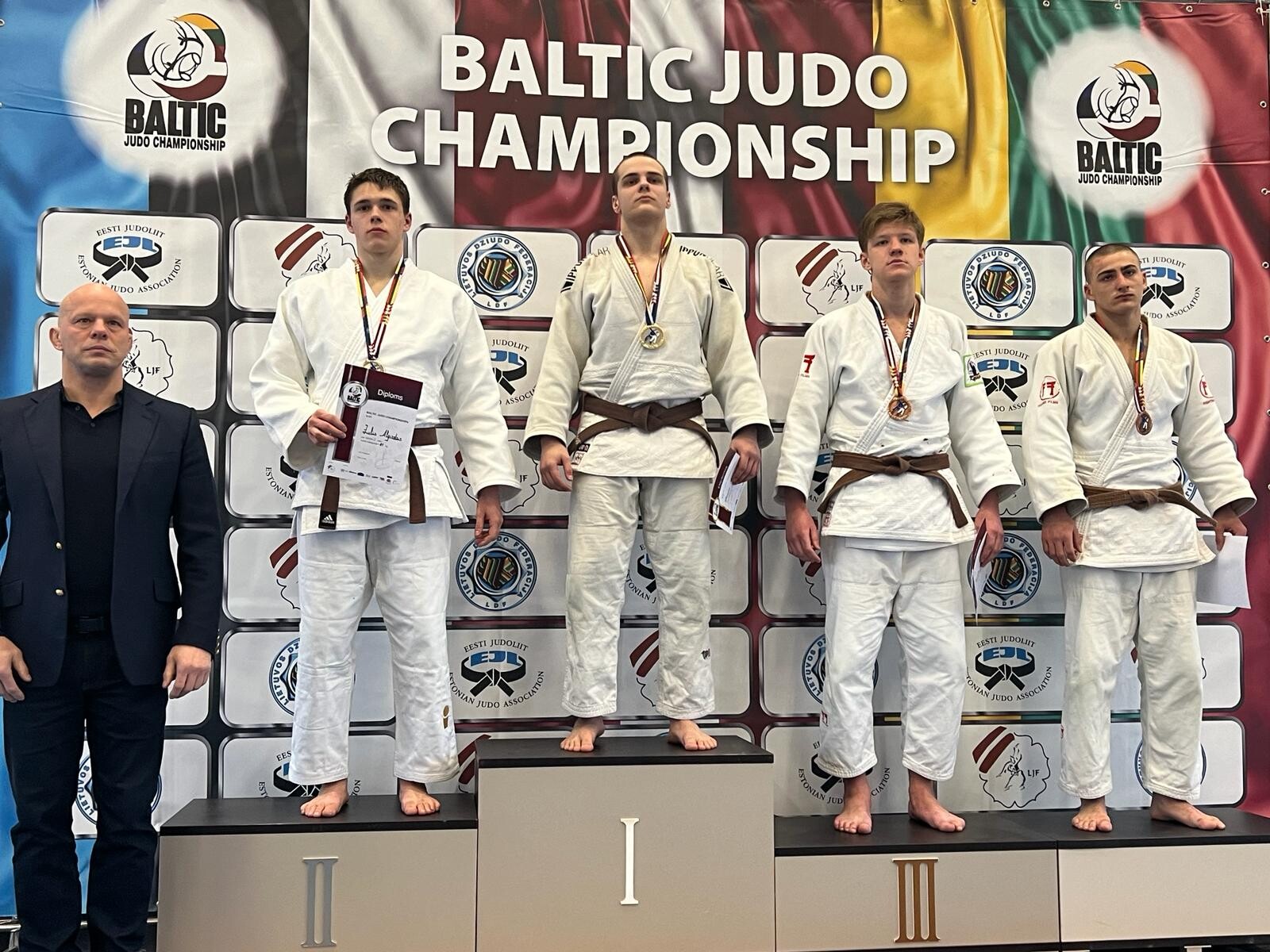 Pāvels Višņovs atved medaļu no Baltijas džudo čempionāta