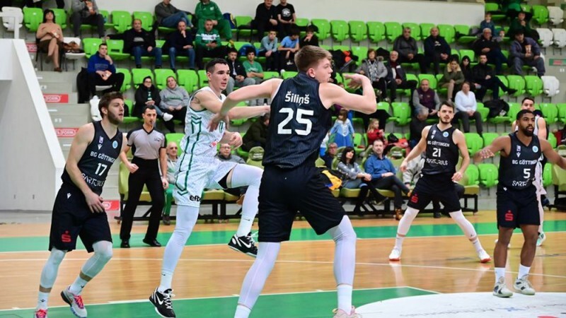 Šiliņam desmit punkti uzvarētā FIBA Eiropas kausa spēlē