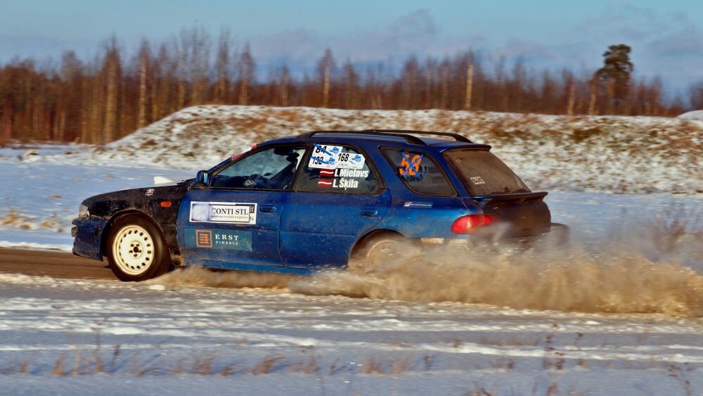 Vaiņodē aizvadīts autosprinta sacensību “Kurzemes Ziemas kauss” otrais posms
