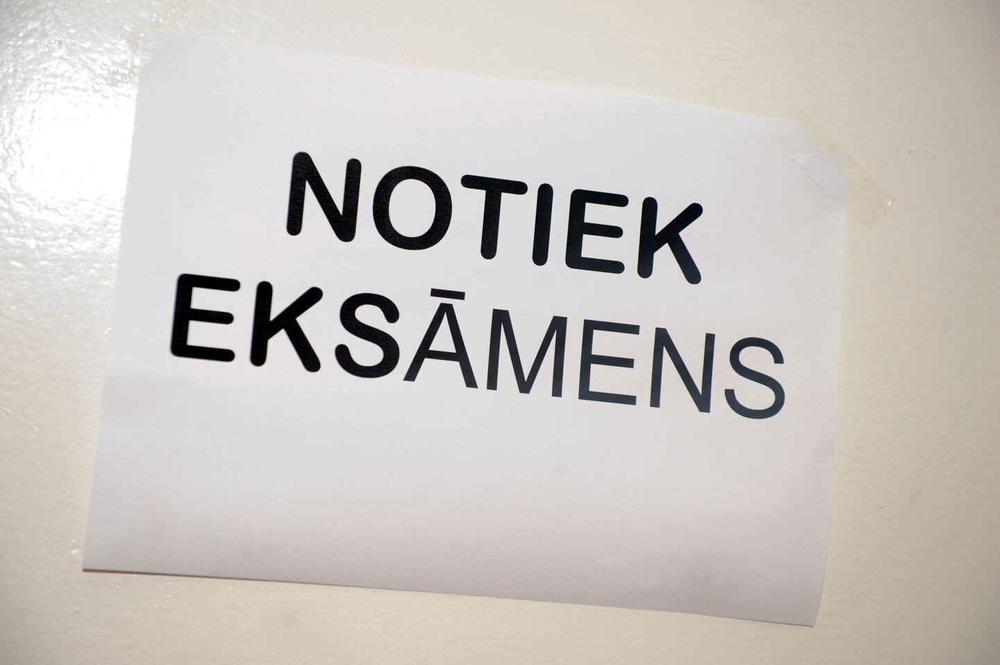 VISC un VP īsteno pasākumus eksāmenu uzdevumu prettiesiskas izpaušanas novēršanai