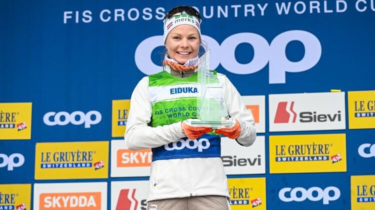 Patrīcija Eiduka “Tour de Ski” pēdējā posmā izcīna piekto vietu un atkārto karjeras rekordu