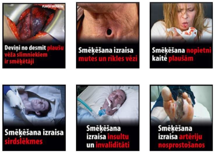 Arī uz tabakas aizstājējproduktu iepakojumiem plāno izvietot brīdinājumus par to ietekmi uz veselību