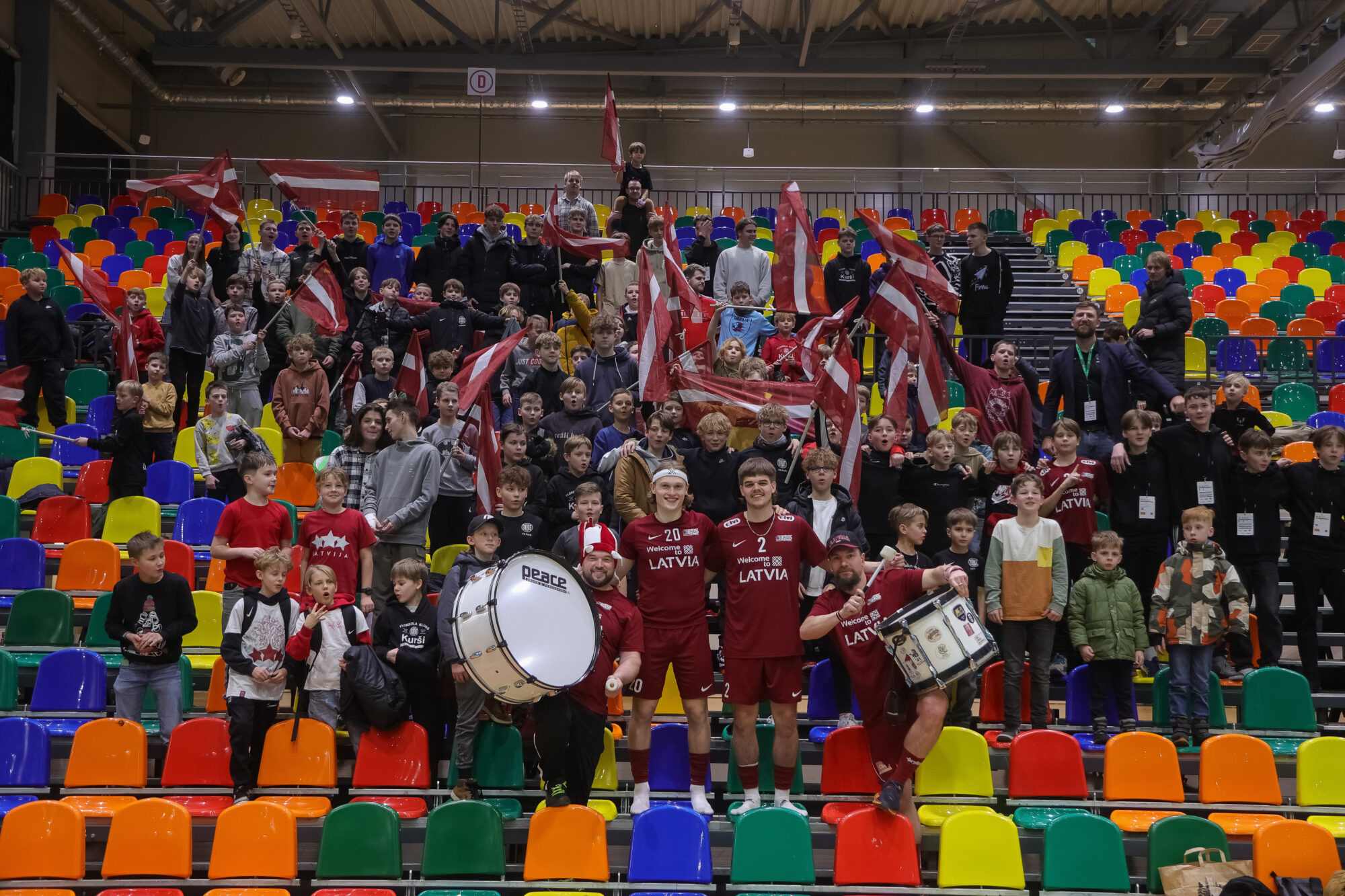 Latvijas florbola izlase ceļu uz pasaules čempionātu nobruģēja Liepājā