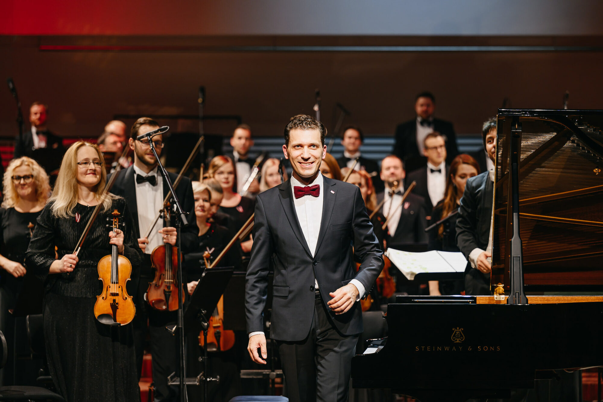 Kultūras ziņas krievu valodā. Andra Vecumnieka  “Sinfonia E” pirmatskaņojums