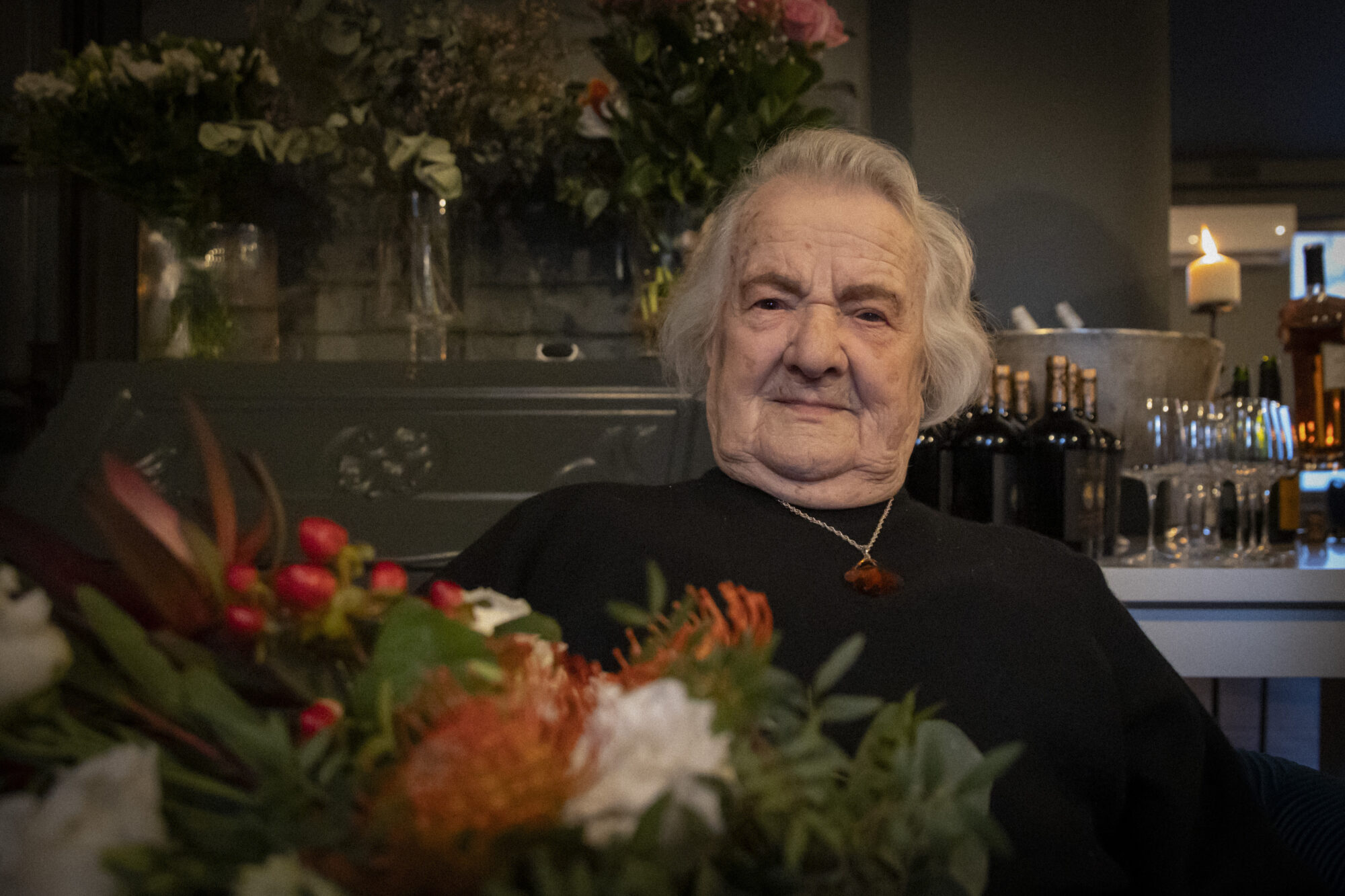 Māra Verpakovska vecmāmiņai apaļi simts