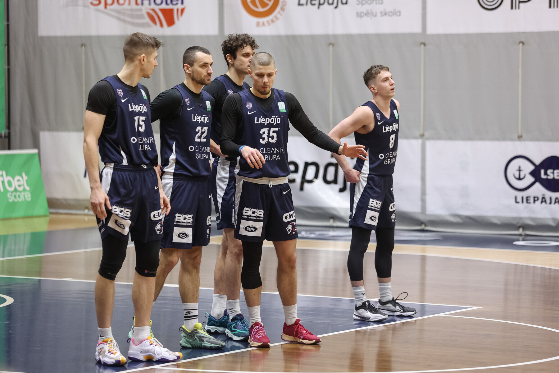 “Liepāja” savā laukumā tiksies ar “Valmiera Glass”/”Vidzemes Augstskola”