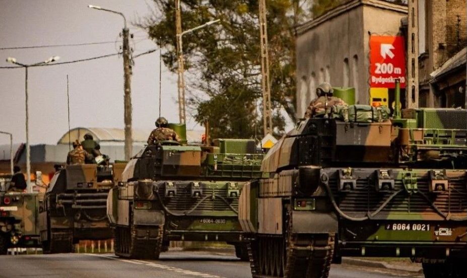 NATO manevru ietvaros 20 000 karavīru forsē Vislu