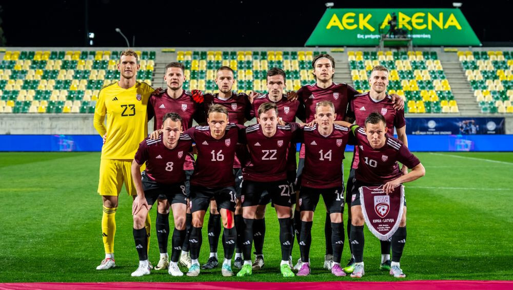 Latvijas futbola izlase otrajā pārbaudes spēlē Kiprā tiekas ar Lihtenšteinu