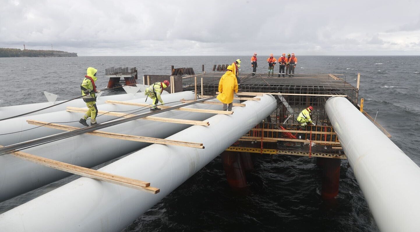 Atjaunota gāzesvada “Balticconnector” darbība