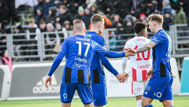 Liepājā divas virslīgas spēles pēc kārtas – vispirms RFS, pēc tam “Jelgava”