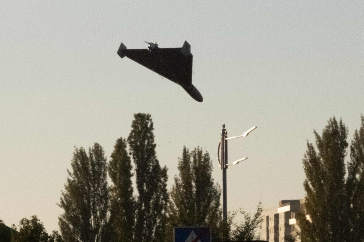 Ukraina notriekusi 30 dronus “Shahed”