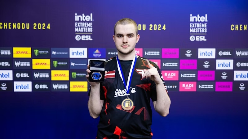 “broky” iegūst MVP titulu savas komandas triumfā Ķīnā